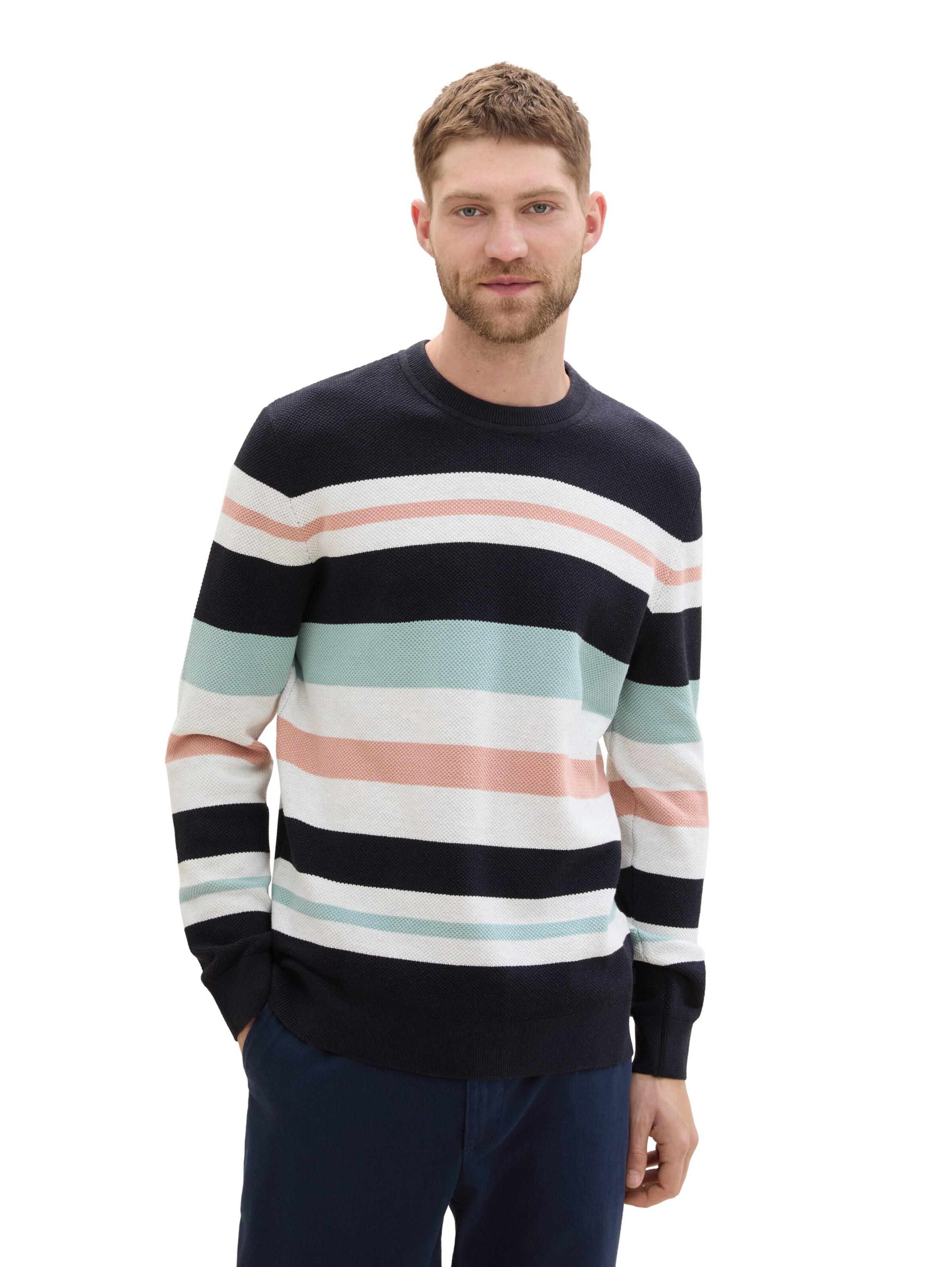 TOM TAILOR Sweater in Mixed colors