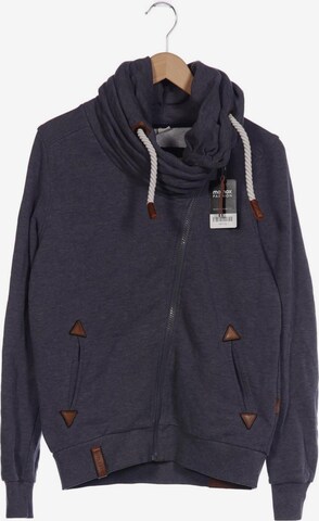 naketano Sweatshirt & Zip-Up Hoodie in S in Grey: front