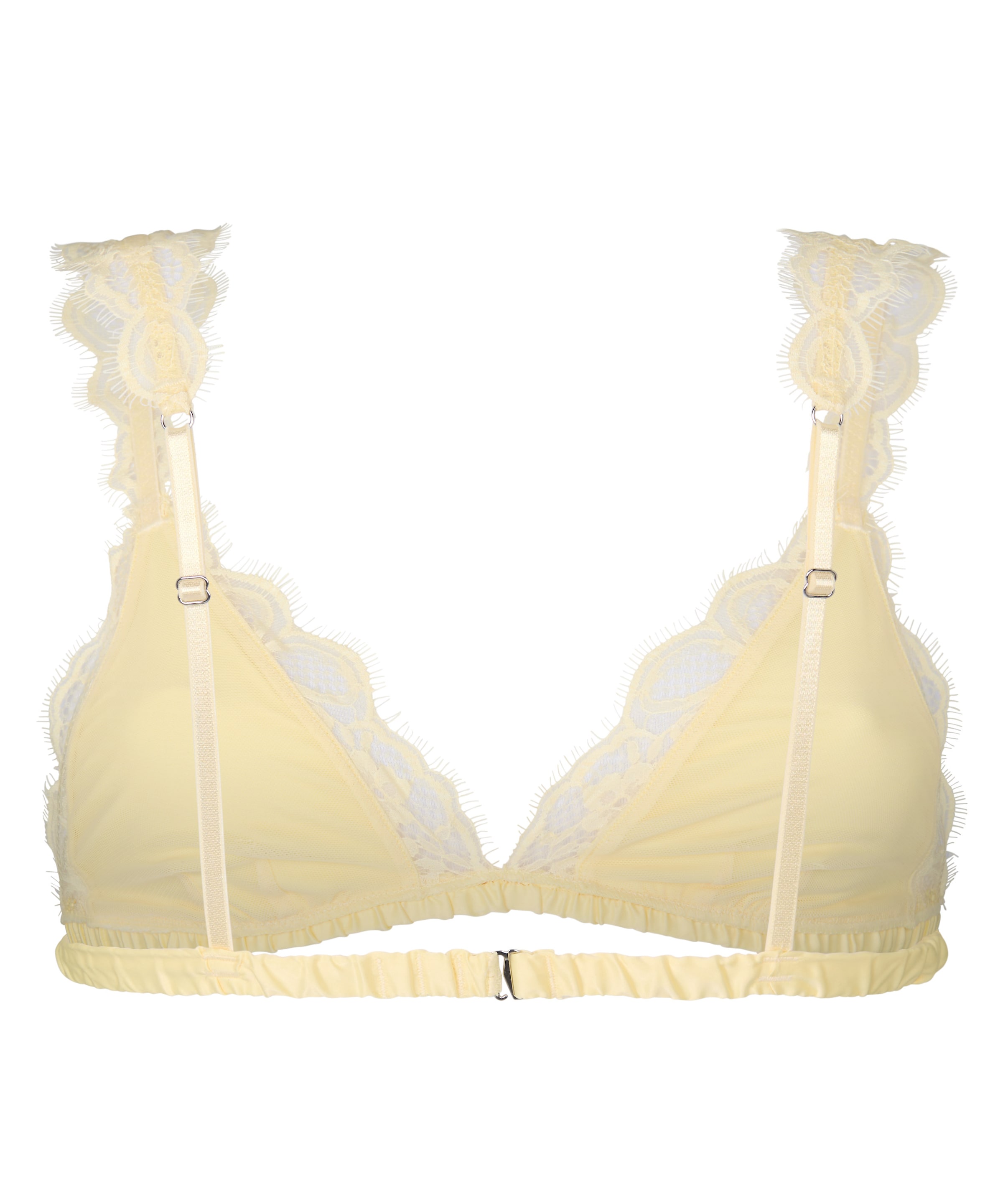 Hunkemöller Triangle Bra 'Eva' in Yellow