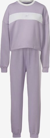 Reebok Tracksuit in Purple: front