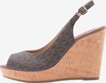 ruda MICHAEL Michael Kors Sandalai 'ROSIE': priekis