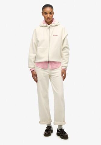 Superdry & Co Sweatvest 'Essential' in Wit