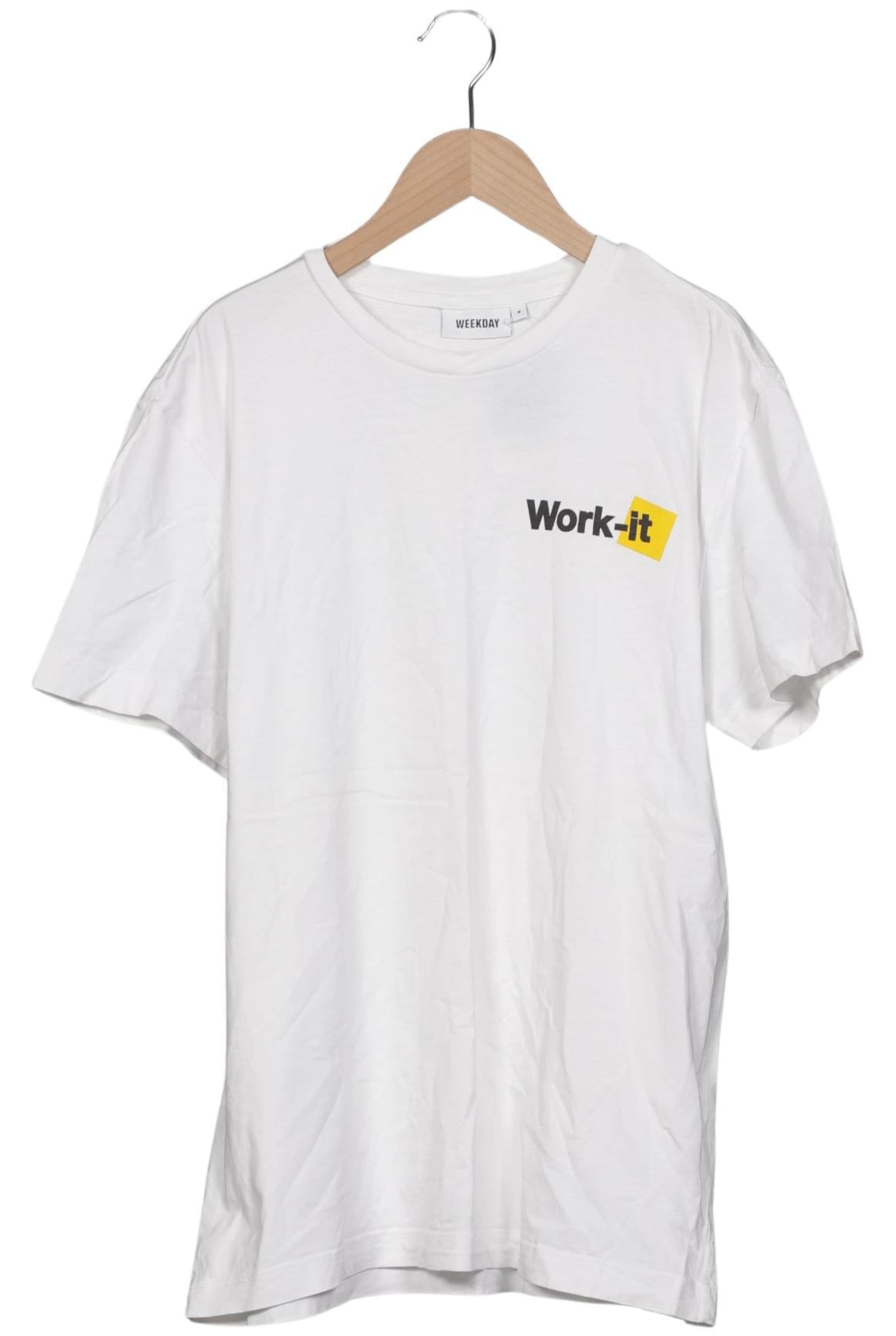 WEEKDAY Shirt in M in White: front