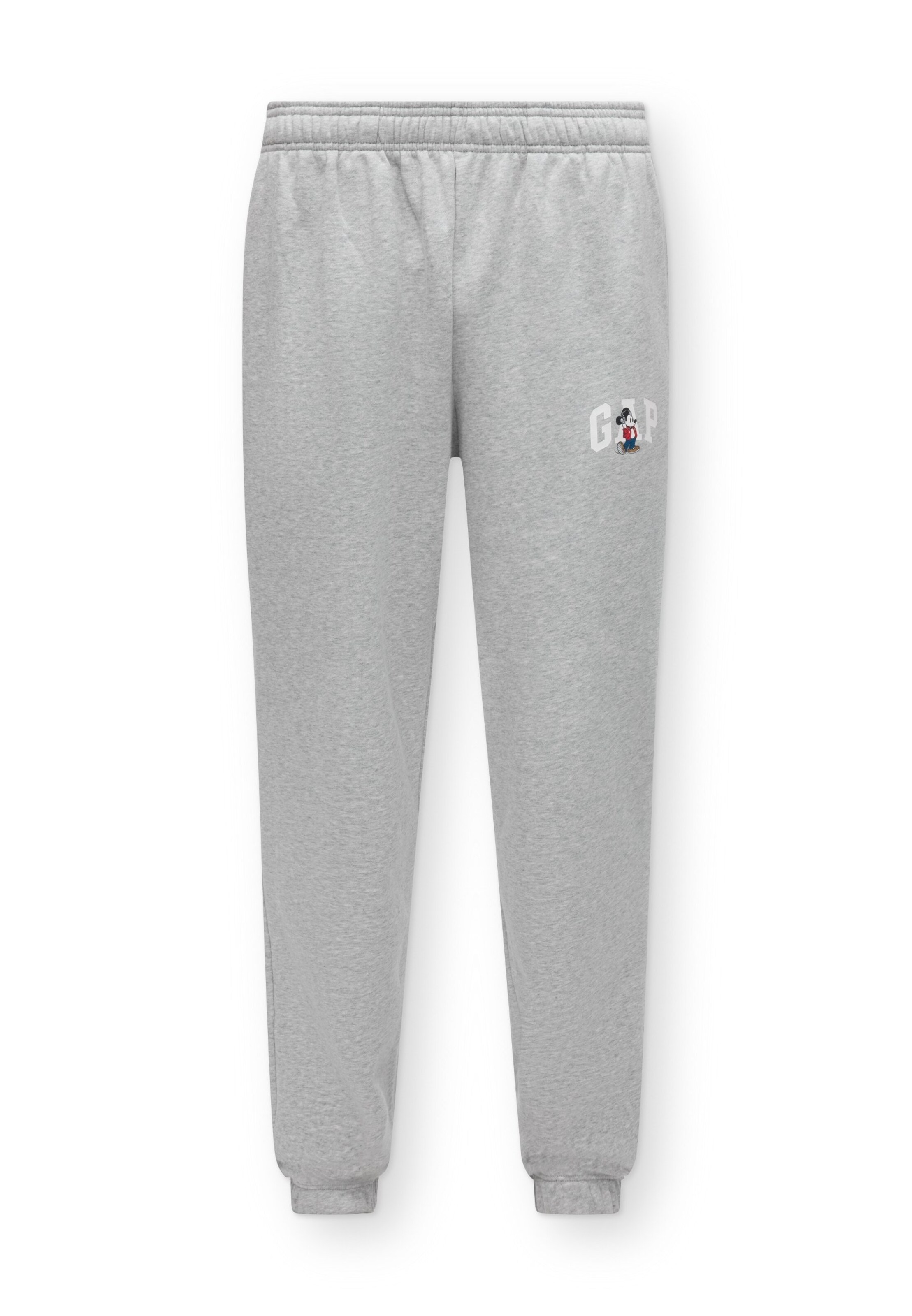 Tapered Pantaloni 'Gap × Disney Mickey Mouse' de la GAP pe gri: față