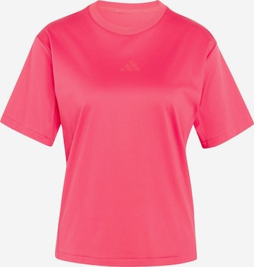 ADIDAS SPORTSWEAR - Camiseta funcional 'Z.N.E.' en rosa: frente