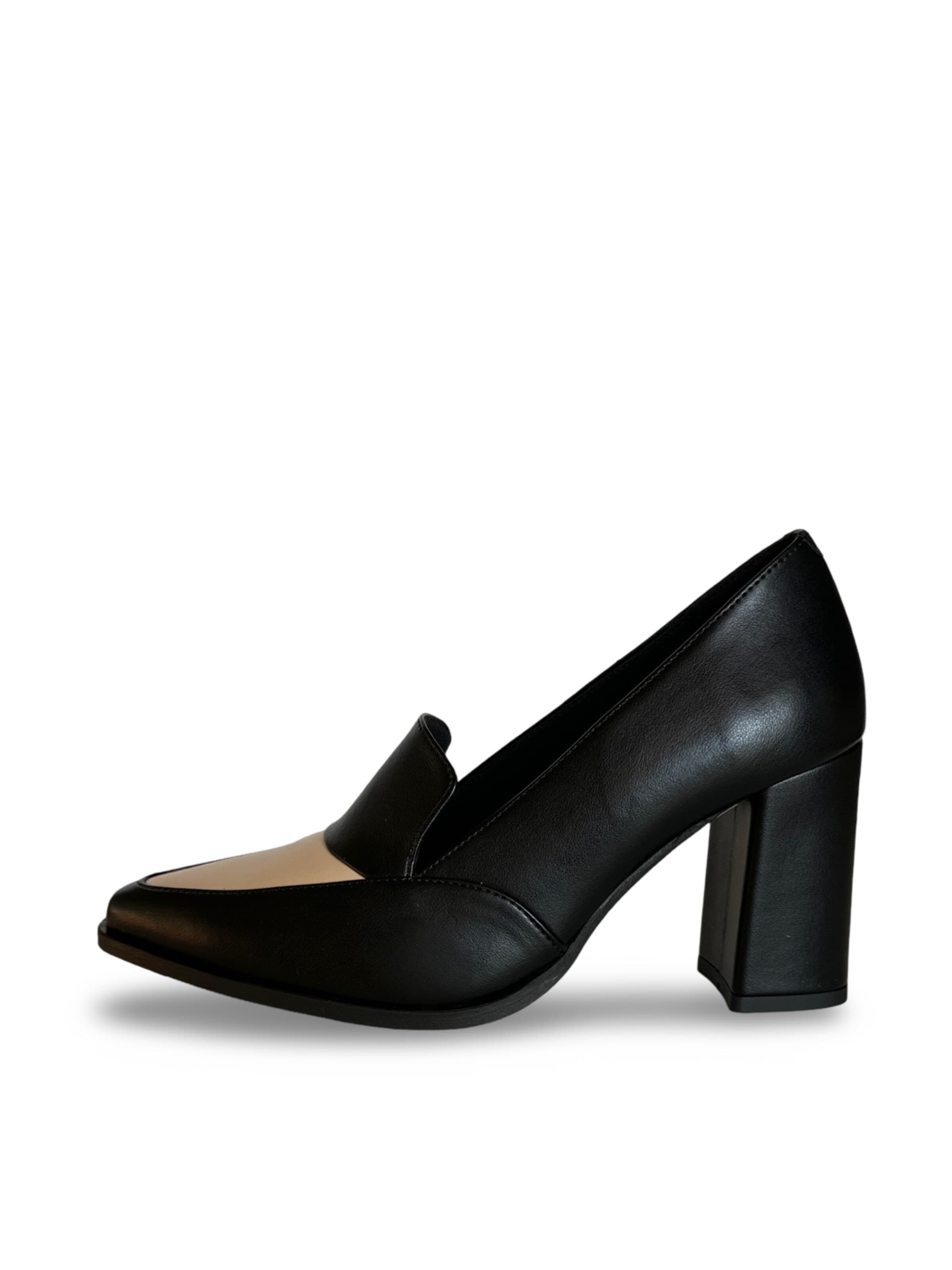 nae Vegan Shoes Pumps 'JULIA' i sort: forside