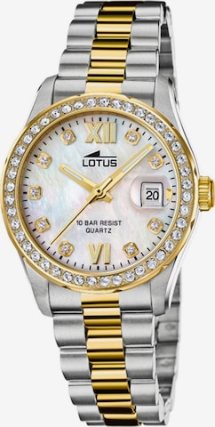 Montre à affichage analogique 'Lotus - Watch Freedom - Quartz watch movement - Watch case width: 32.5 mm' Lotus en beige : devant