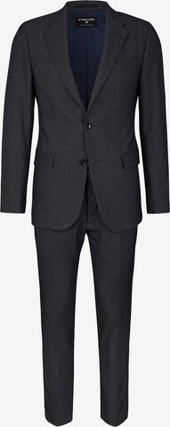 STRELLSON Slim fit Suit 'Alzer-Kynd' in Blue: front