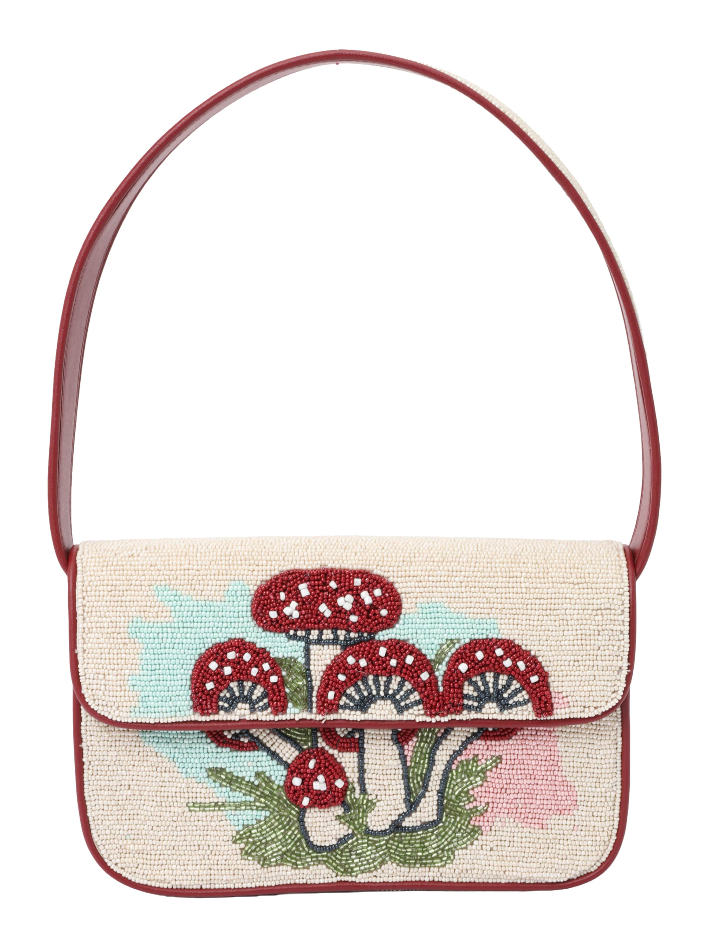 Staud Shoulder bag 'TOMMY' in Beige: front