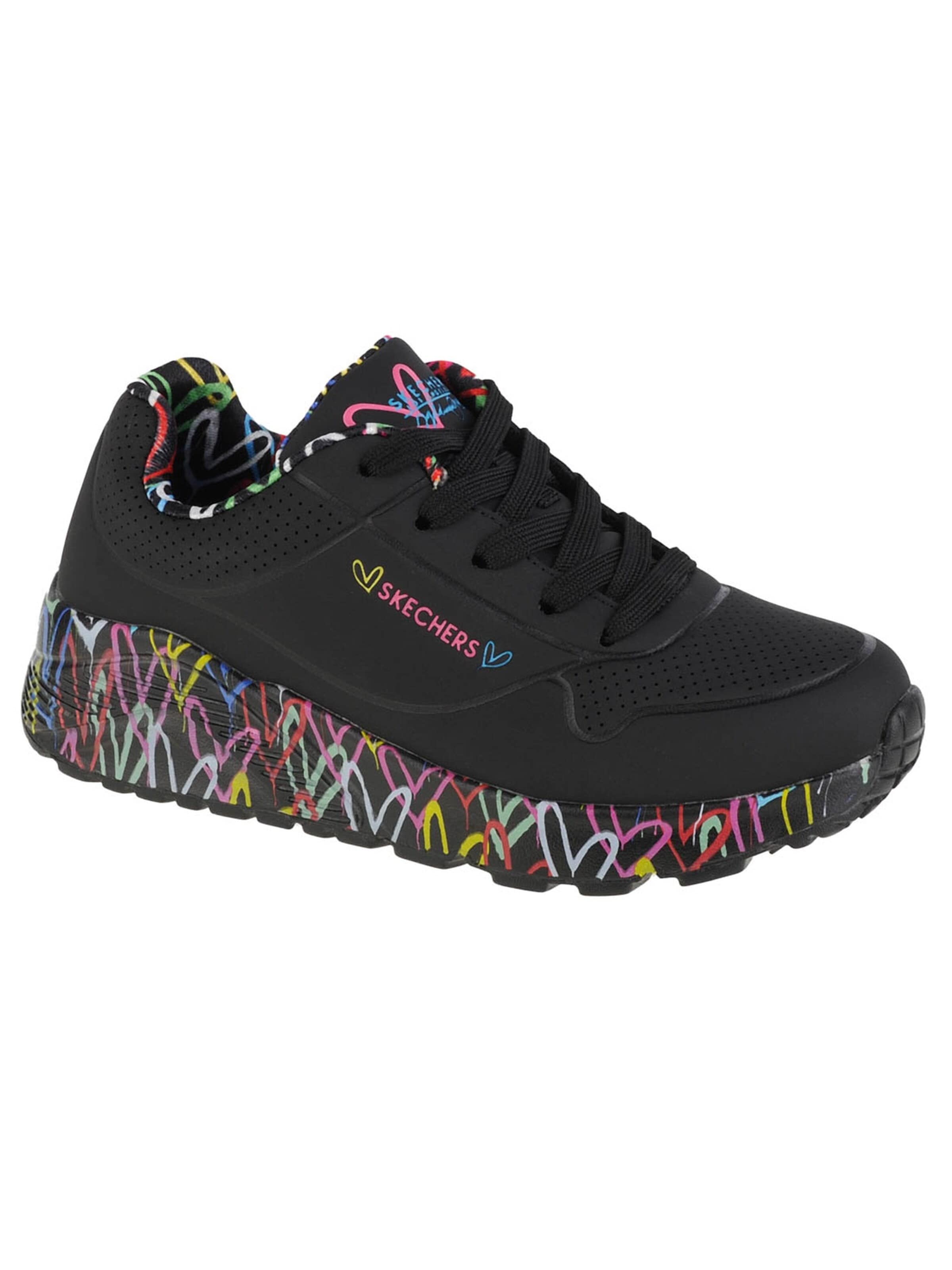 SKECHERS Sneakers 'Uno Lite' in Black: front