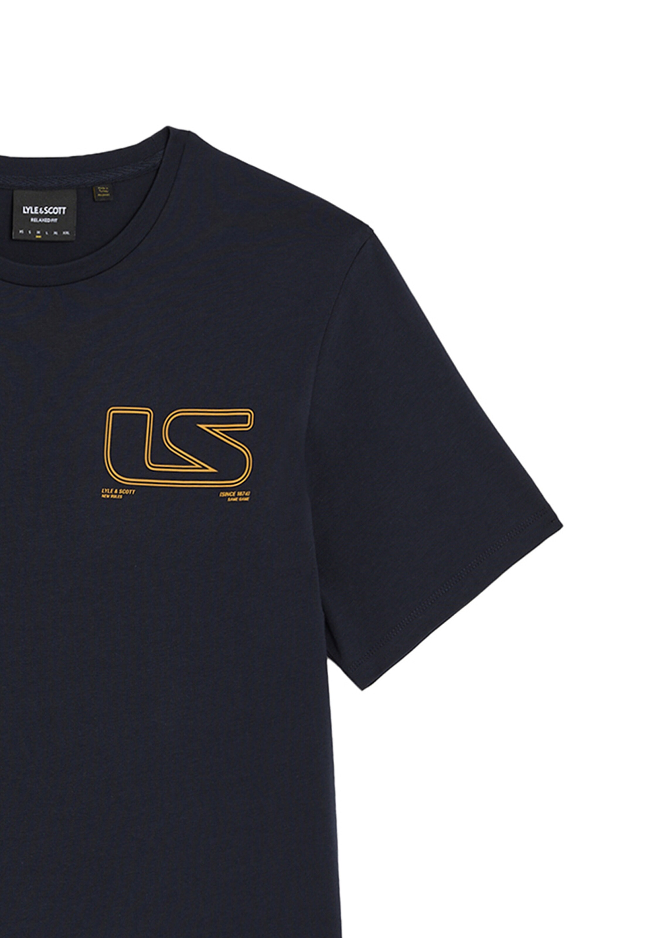 T-Shirt Lyle & Scott en bleu