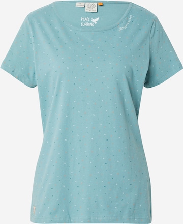 Ragwear T-Shirt 'MINTT DASH' in Blau: predná strana