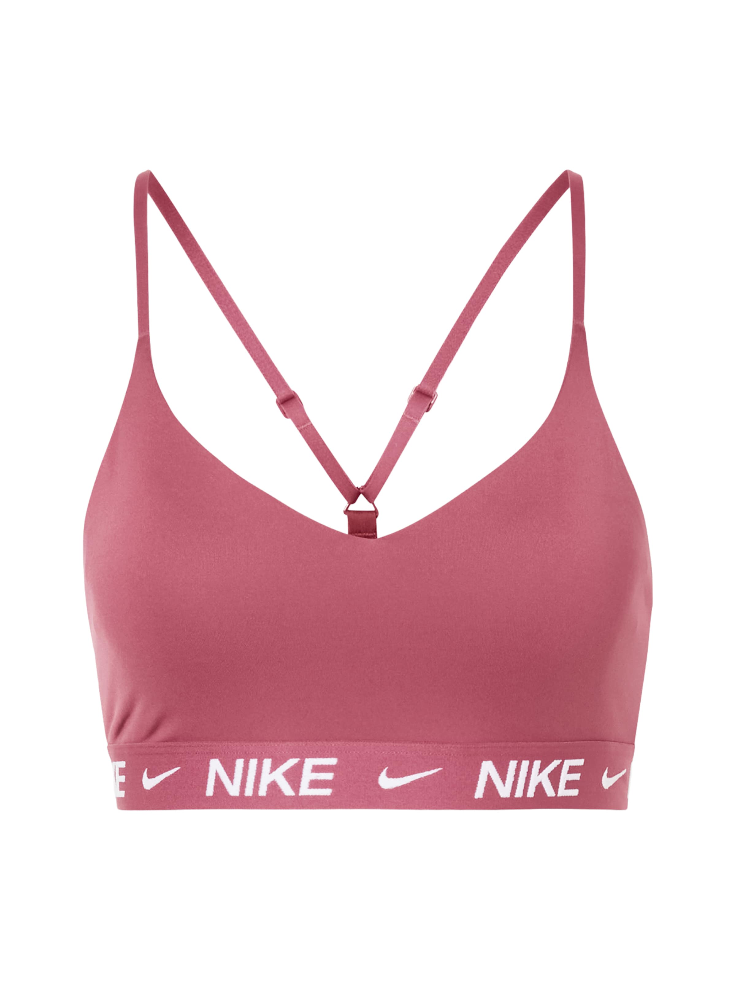 NIKE Športová podprsenka 'INDY' - Ružová: predná strana