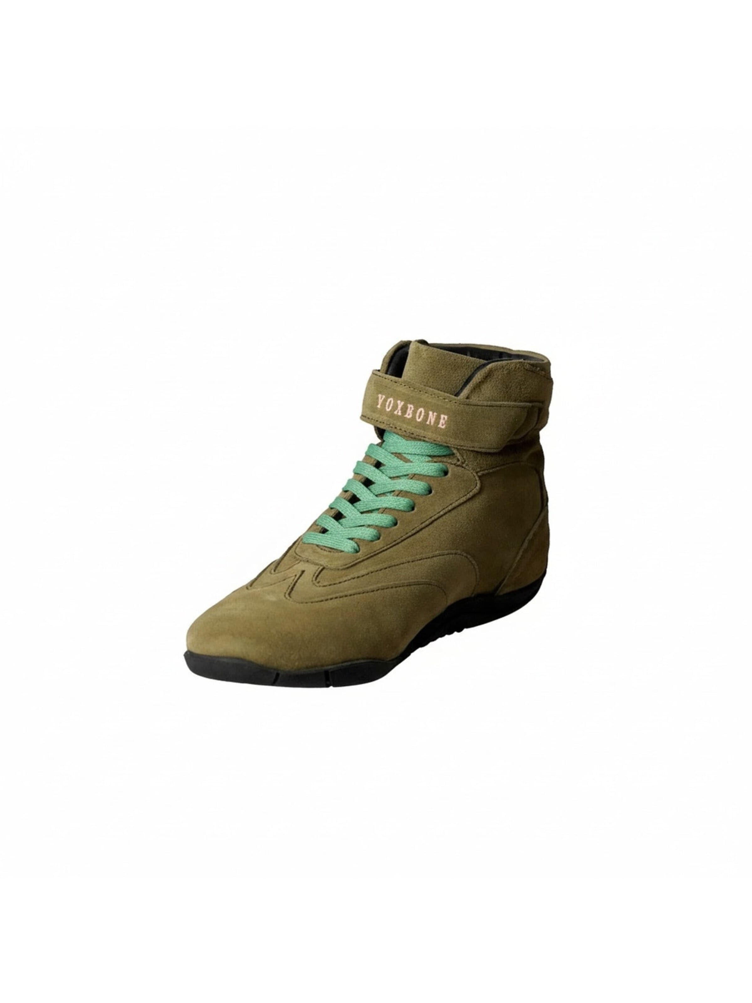 Baskets hautes 'Pat Moss Boots' Yoxeone en vert