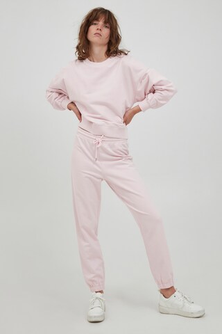 ICHI Sweatshirt 'VEA' in Roze