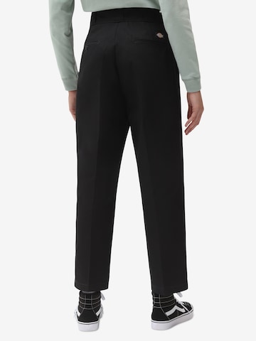 DICKIES Regular Pantalon '874 Cropped' in Zwart