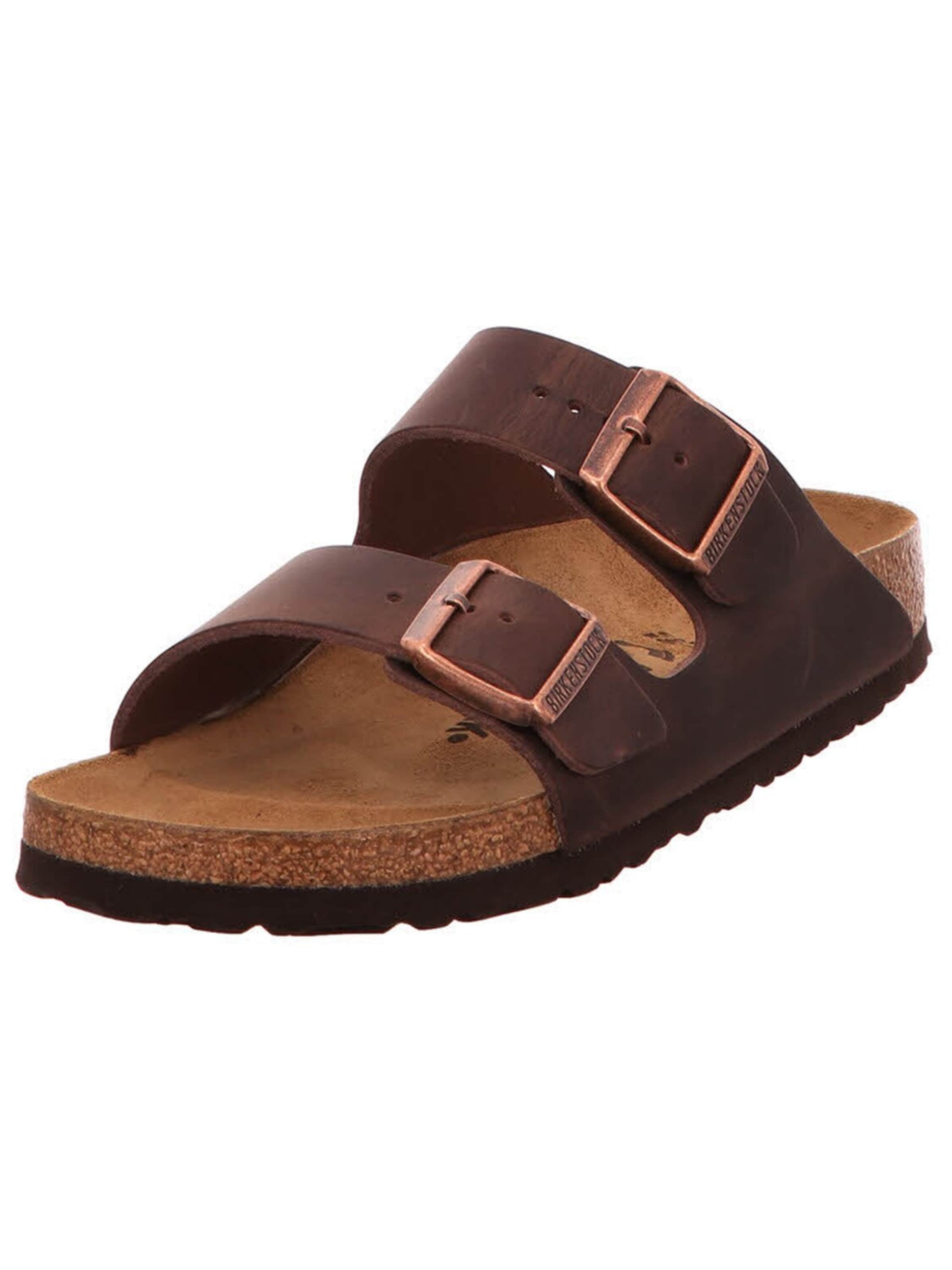 BIRKENSTOCK Pantolette 'Pantolette Damen 52533 Echtleder in braun'‌‌‌‌‌‌‌‌‌‌ in 44 in braun, Produktansicht