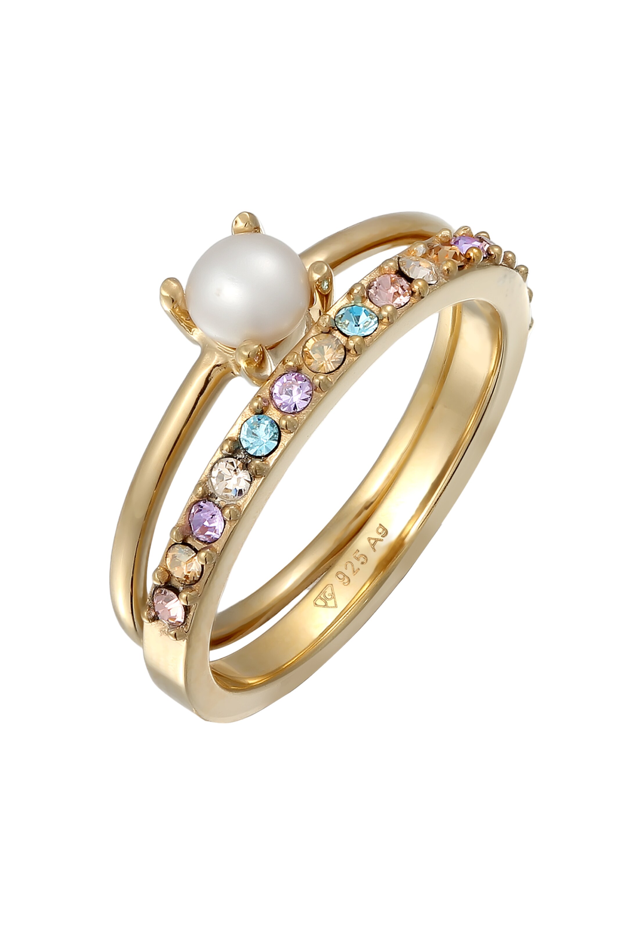 ELLI Ring in Gold: Vorderseite