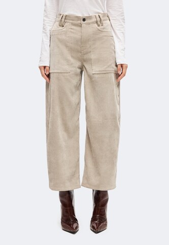Loosefit Pantalon 'DERIVE' DRYKORN en marron : devant