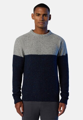 North Sails Sweater in Blue: front