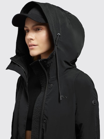 khujo Between-Seasons Coat 'Silica2' in Black