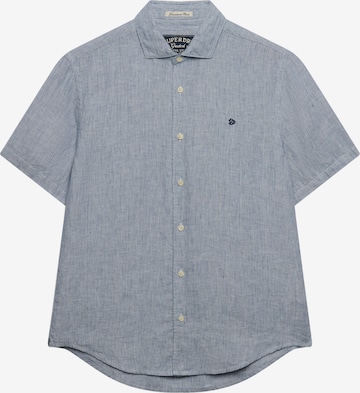 Chemise 'Riviera' Superdry & Co en bleu : devant