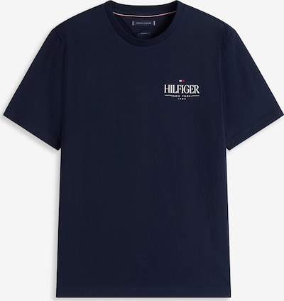 Marškinėliai iš TOMMY HILFIGER, spalva – nakties mėlyna / balta, Prekių apžvalga