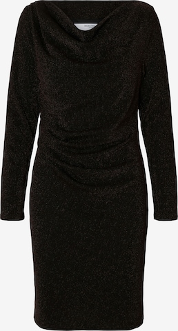 SELECTED Mekko värissä ruskea: etupuoli