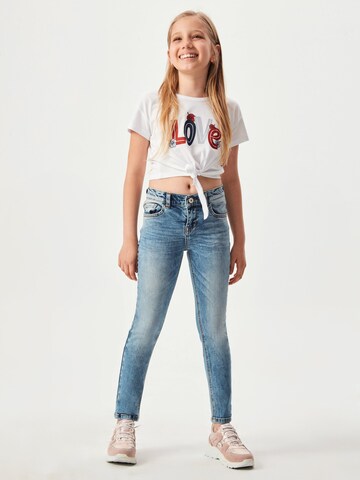 Coupe slim Jean 'ISABELLA G' LTB en bleu