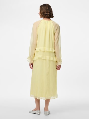 PIECES Dress in Yellow