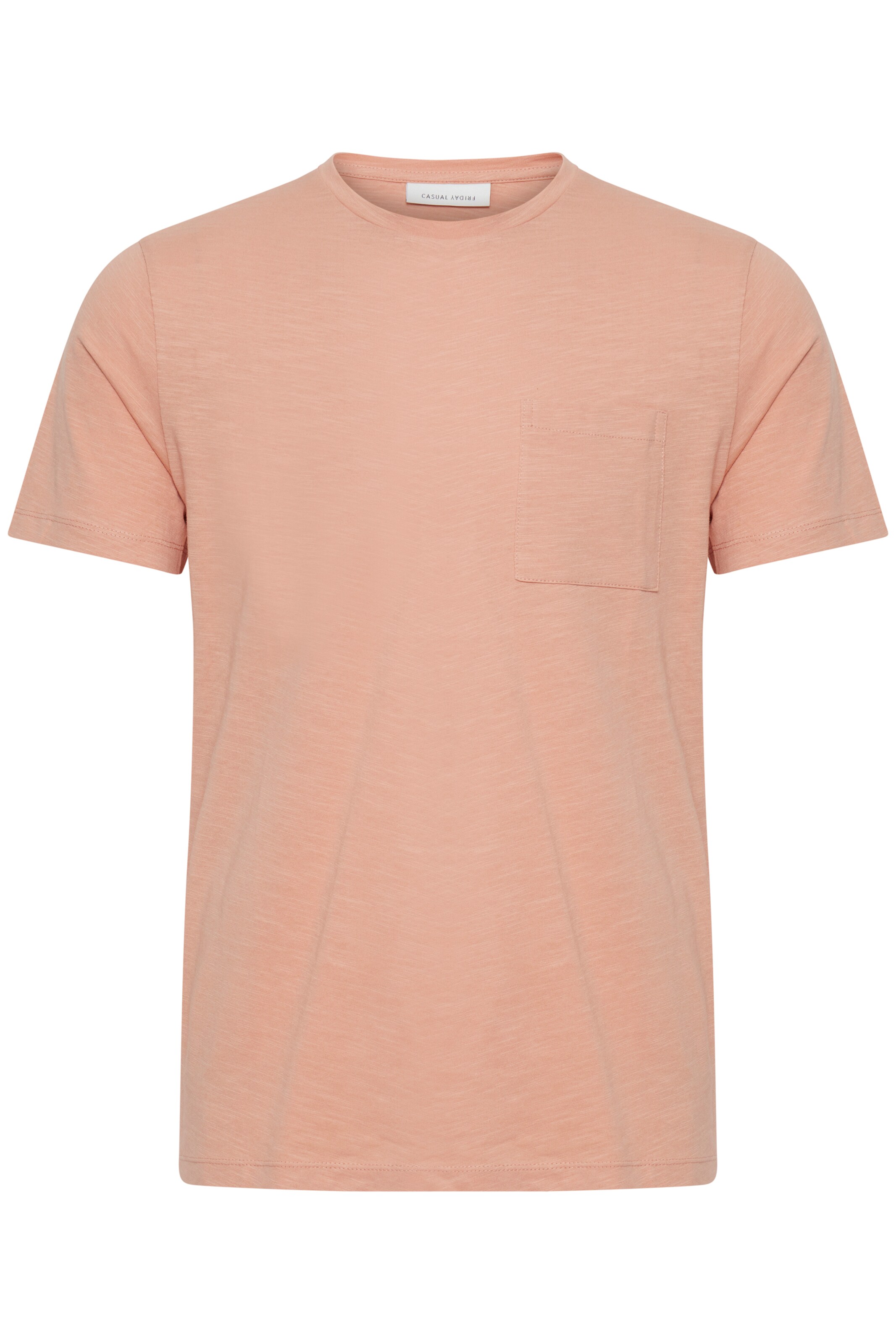 Casual Friday Shirt 'Thor' in Bruin: voorkant