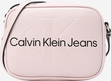 Sac à bandoulière Calvin Klein Jeans en rose : devant