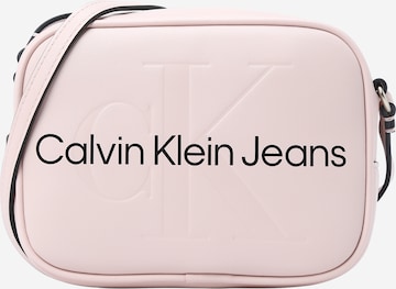 Calvin Klein Jeans Τσάντα ώμου σε ροζ: μπροστά