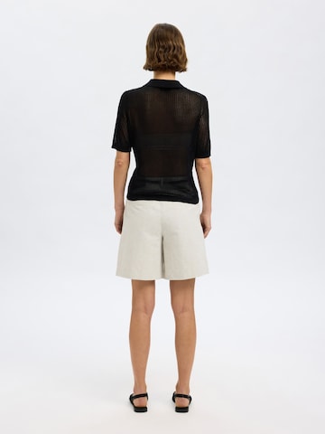 Maglietta di SELECTED in nero