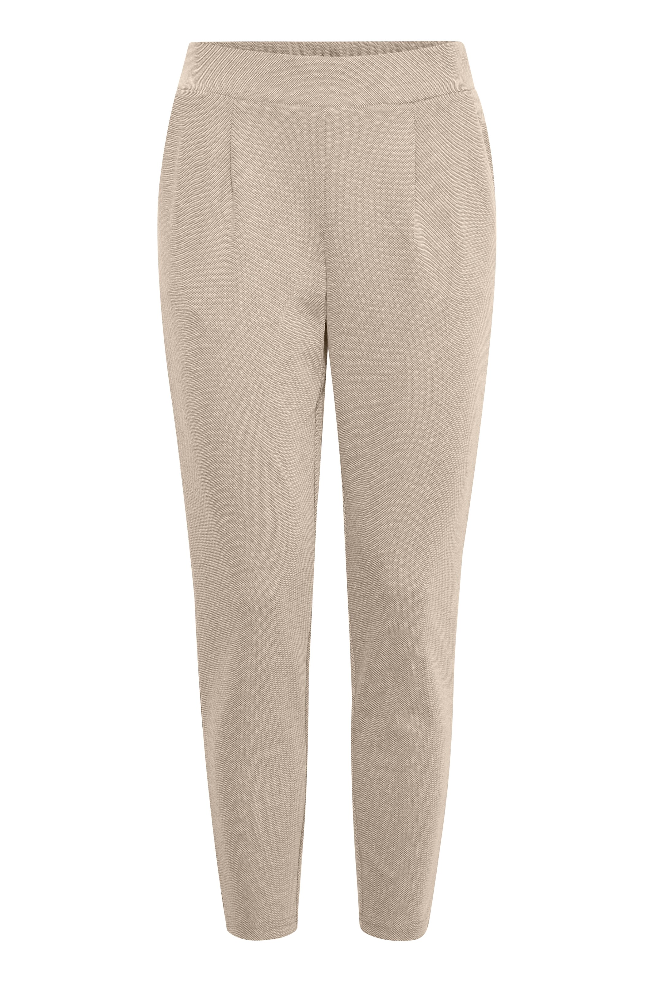 Tapered Pantaloni con pieghe 'IHKate' di ICHI in beige: frontale