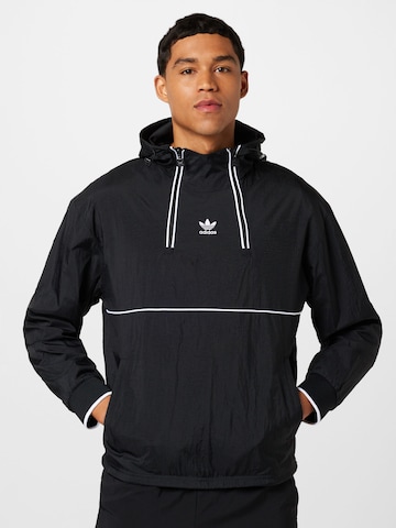 ADIDAS ORIGINALS Between-season jacket 'Rekive' in Black: front