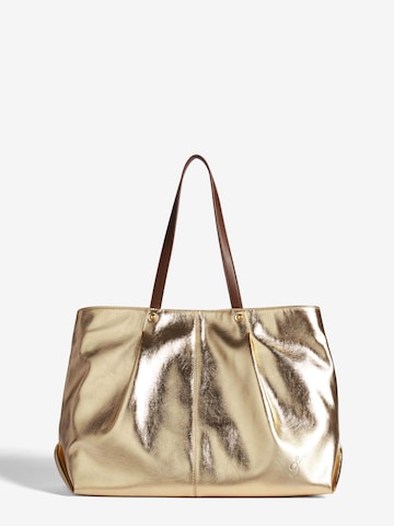 Cabas love & roses en or : devant