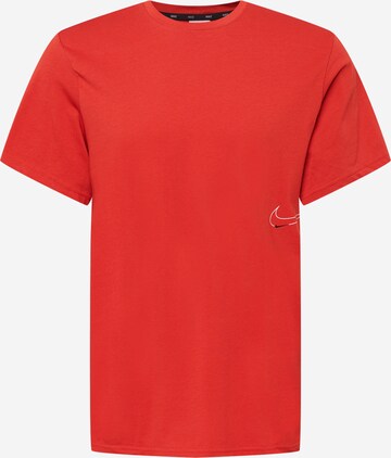 NIKE - Camiseta funcional en rojo: frente