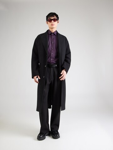 Michael Kors Слим Рубашка в Лиловый