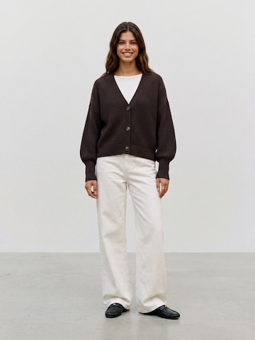 VERO MODA Strickjacke 'VMLea' in Braun