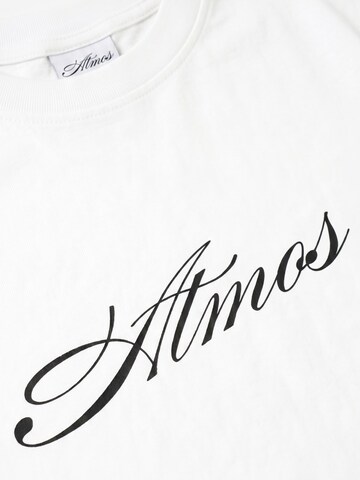 ATMOS Shirt 'Longsleeve 'More God Less Me''‌‌‌ in Weiß