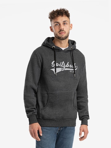 SPITZBUB Sweatshirt 'Emil' in Grey: front