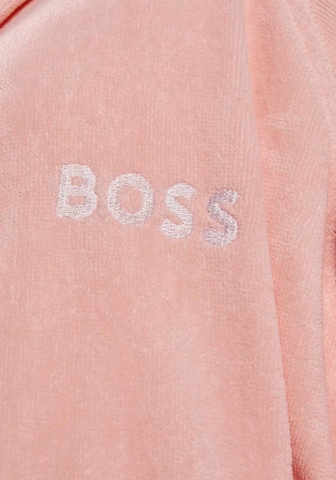 BOSS Home Bademantel 'PLAIN' in Pink