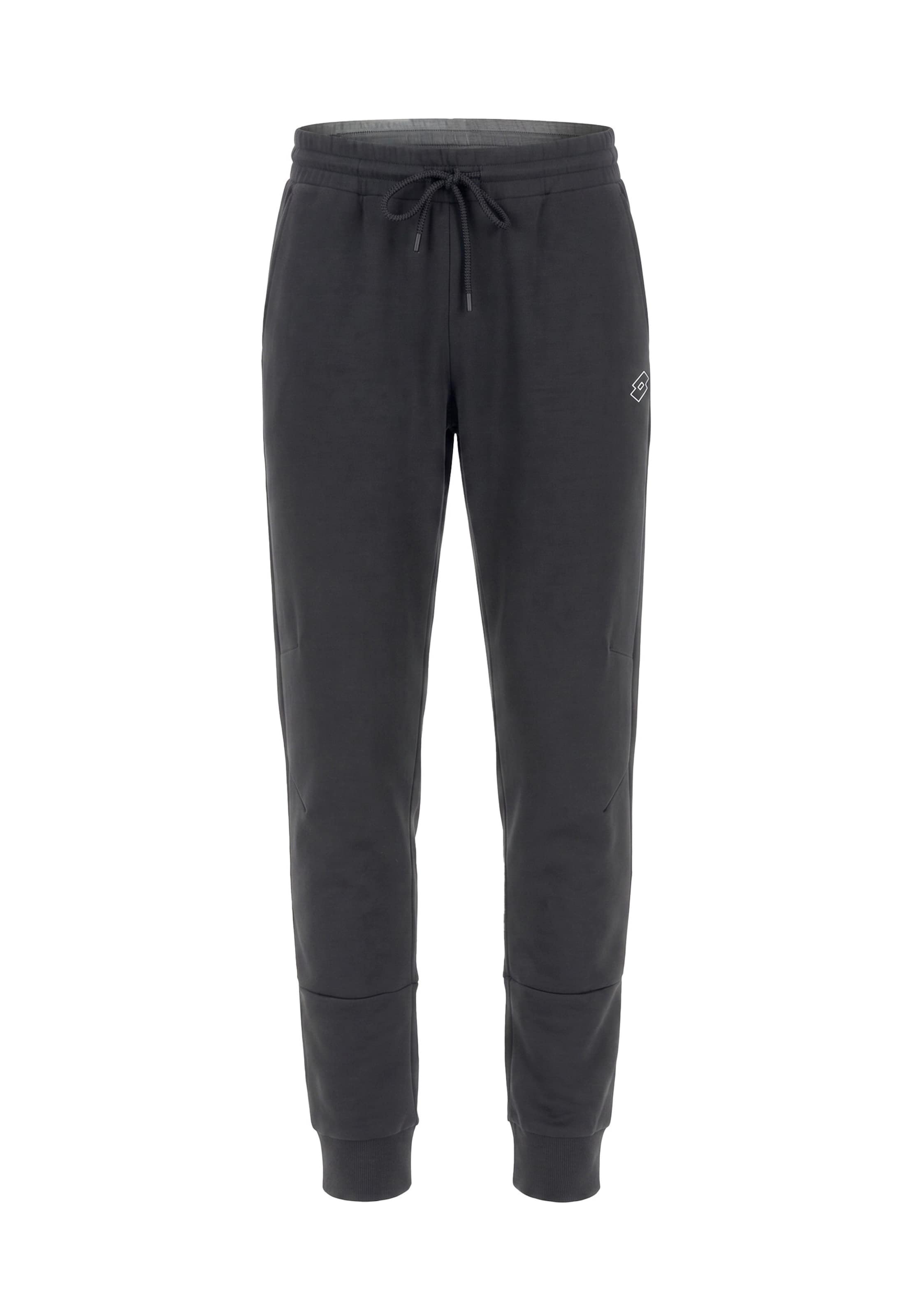 Effilé Pantalon de sport 'Squadra III' LOTTO en gris : devant