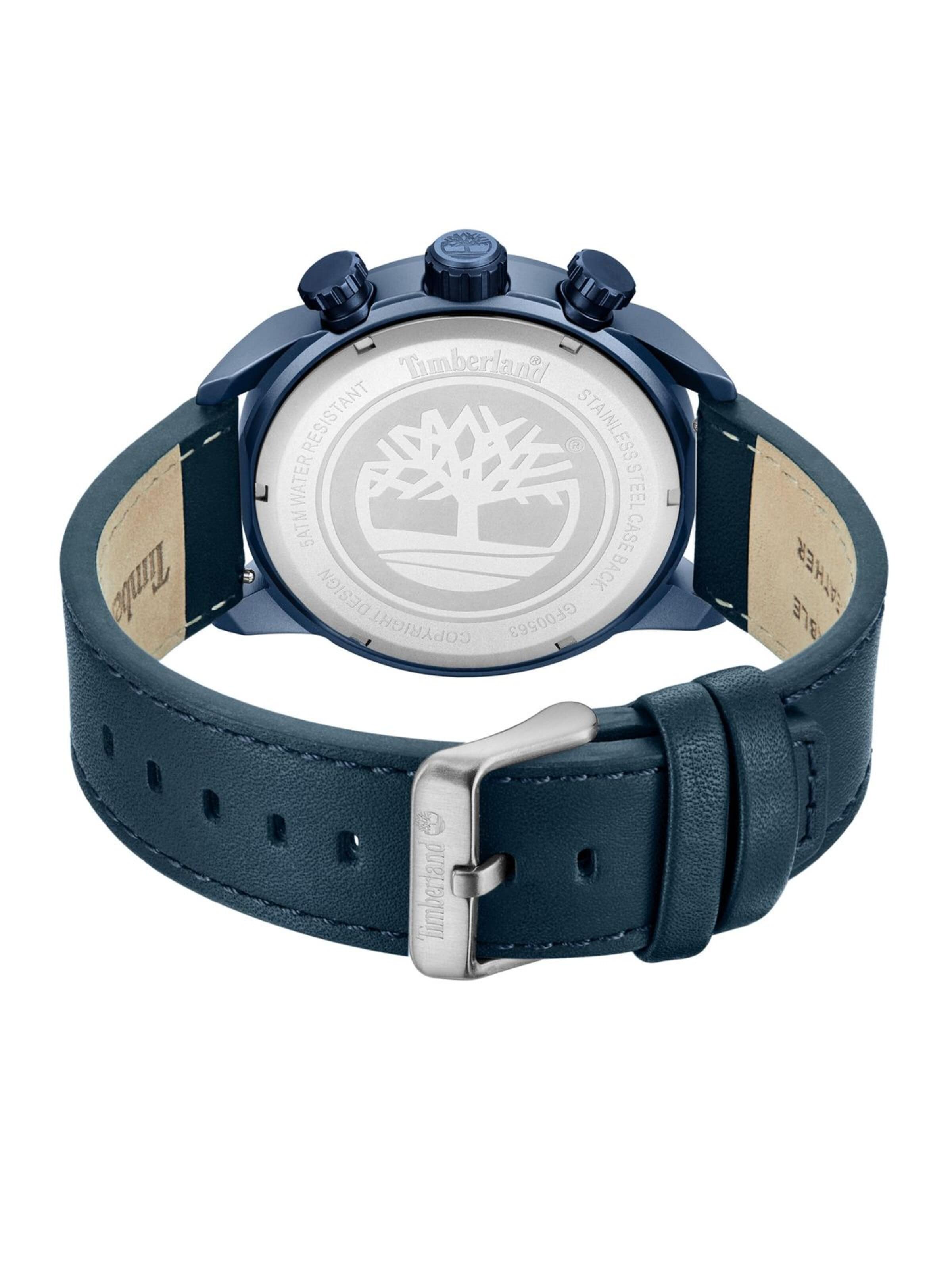 TIMBERLAND Analoguhr 'Function watch Henniker II'‌‌‌‌‌‌‌‌‌ in Blau