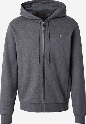 Hackett London Collegetakki värissä harmaa: etupuoli