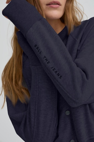 Ball Sweatjacke 'ALBERTA' in Blau