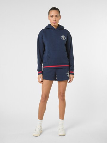 Felpa 'MARLIA relaxed graphic hoodie' di FILA in blu