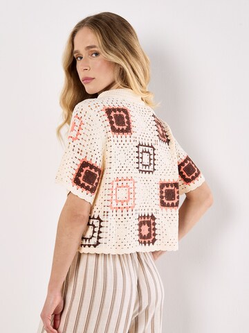 Chemisier ' ' Apricot en rose