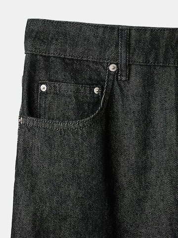 MANGO Wide leg Jeans 'VALENTIN' in Zwart